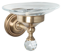 Мыльница Tiffany World Crystal TWCR106br-sw бронза Мыльница Tiffany World Crystal TWCR106br-sw бронза