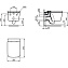 Унитаз подвесной Ideal Standard Blend Cube T368601 евробелый - фото 2