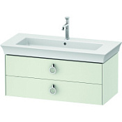 Тумба с раковиной Duravit White Tulip WT435203636 100 белый матовый Тумба с раковиной Duravit White Tulip WT435203636 100 белый матовый
