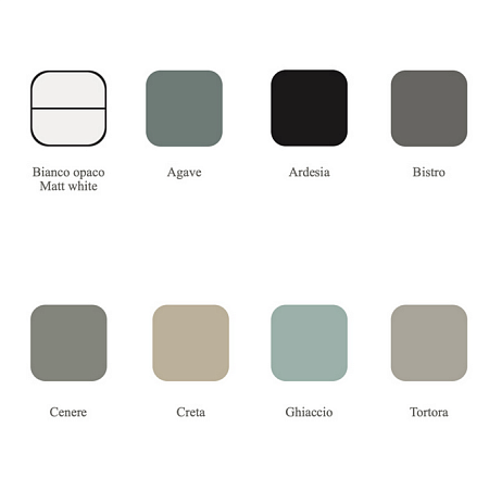 Раковина GSI Sand 903904 40 накладная, agave matte