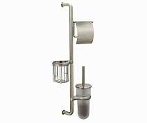 Стойка WasserKRAFT Ammer K-1448 настенная, матовый хром