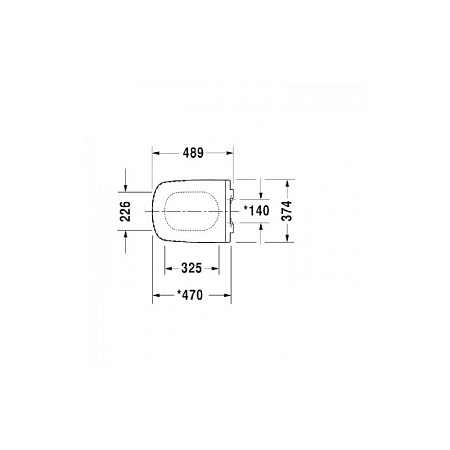 Крышка-сиденье Duravit DuraStyle 0060510000