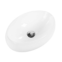 Раковина накладная BelBagno BB1085 48x34x15 белый