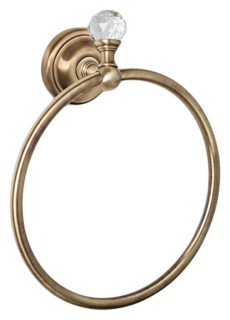 Полотенцедержатель Tiffany World Crystal TWCR015br-sw бронза