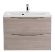Тумба с раковиной BelBagno Marino MARINO-650-2C-SO-RG-P 65 rovere grigio