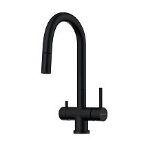 Смеситель Omoikiri Akita-S-GB 4994359 для кухонной мойки, графит Смеситель Omoikiri Akita-S-GB 4994359 для кухонной мойки, графит