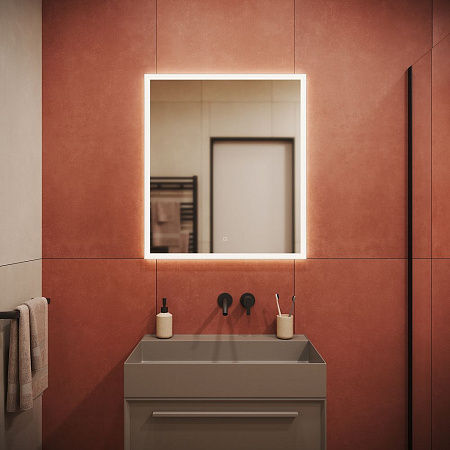 Зеркало Sancos Palace PA700 70х80 с подсветкой