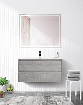 Мебель для ванной BelBagno Kraft KRAFT-1000-2C-SO-CG 100 cemento grigio