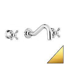 Смеситель Emmevi Deco Classic 12055OR для кухонной мойки, золото