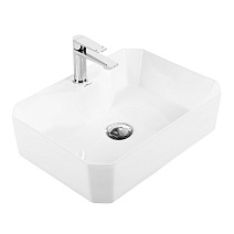 Раковина накладная BelBagno BB1387 37.5x50x13.5 белый