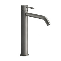 Смеситель Gessi Flessa 54006.239 для раковины, шлифованная сталь