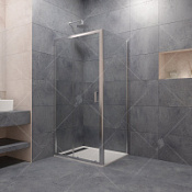 Душевой уголок RGW Passage 410874140-11 140x100x195 прозрачное/хром