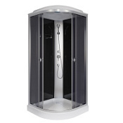 Душевая кабина Niagara Eco E80/13/TN 80x80x215 стекло тонированное/профиль серебро Душевая кабина Niagara Eco E80/13/TN 80x80x215 стекло тонированное/профиль серебро