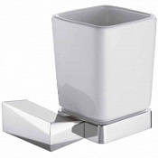 Cтакан Clever Ventu 99473 подвесной, хром/белый