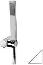 Душевая лейка Paffoni Premium ZDUP115BO белый матовый Душевая лейка Paffoni Premium ZDUP115BO белый матовый