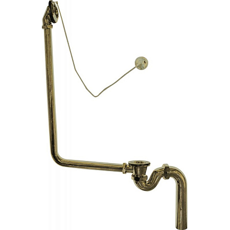 Слив-перелив BelBagno BB-OVF-02-BRN для ванны, бронза