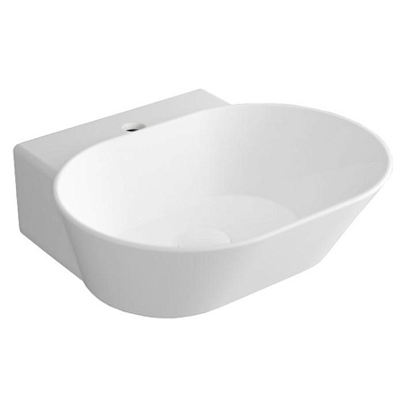 Раковина накладная Simas Wave WA 06 43x48x16,5 с 1 отверстием под смеситель, белый