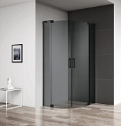 Душевой уголок Cezares Slider SLIDER-R-2-90/100-GRIGIO-NERO