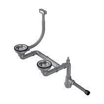 Слив-перелив для мойки Omoikiri WK-1.5-IN нержавеющая сталь