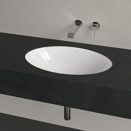Раковина Villeroy & Boch Loop & Friends 4A620001 57х41 с переливом, белый альпин