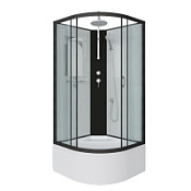 Душевая кабина Niagara Classic NG-6708-14BKT 90x90x210 стекло прозрачное/профиль черный Душевая кабина Niagara Classic NG-6708-14BKT 90x90x210 стекло прозрачное/профиль черный