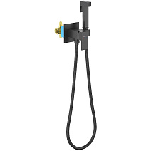 Гигиенический душ со смесителем Aquatek Либра AQ1022MB черный матовый Гигиенический душ со смесителем Aquatek Либра AQ1022MB черный матовый