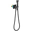 Гигиенический душ со смесителем Aquatek Либра AQ1022MB черный матовый