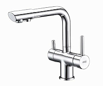 Смеситель WasserKRAFT A8017 для кухонной мойки, хром