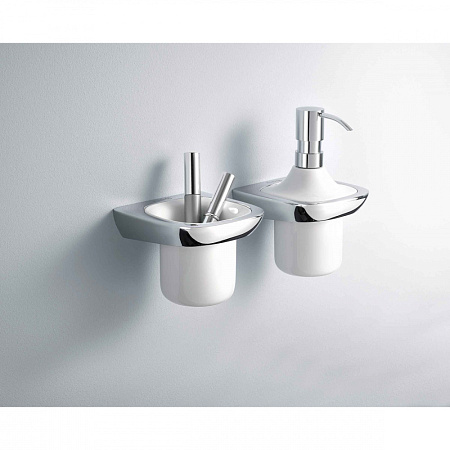 Дозатор Kludi Ambienta 5397605 хром, белый