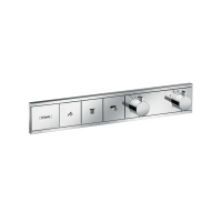 Термостат Hansgrohe RainSelect 15381000 на 3 потребителя, для душа, хром