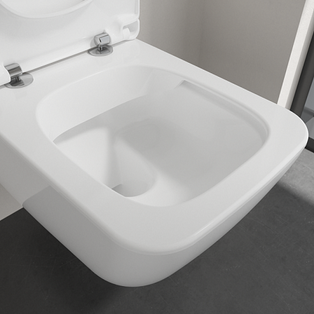 Унитаз подвесной Villeroy & Boch Venticello Plus 4611RLR1 белый альпин CeramicPlus