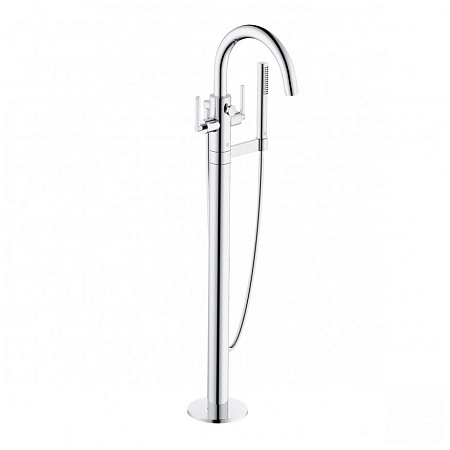 Смеситель Kludi Nova Fonte Puristic 205900515 напольный, хром