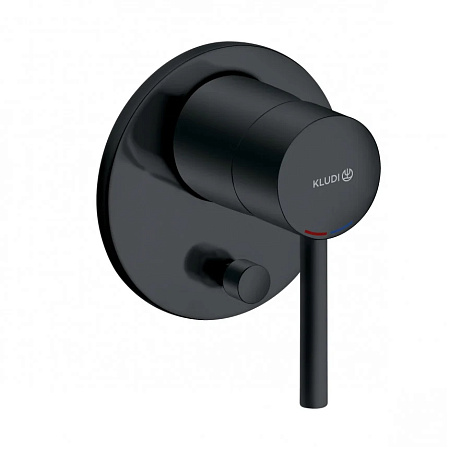 Смеситель Kludi Bozz 387163976 для душа, черный матовый