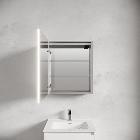 Шкаф-зеркало Sancos Evoke SC8060 60x70 с подсветкой