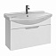 Тумба с раковиной Dreja Laguna 75 белая - фото 1