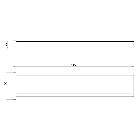 Полотенцедержатель двойной Timo Selene 17052/17 золото матовое