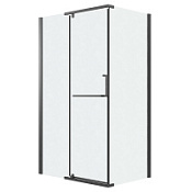 Душевой уголок Grossman Pragma 120.K33.03.1090.21.02 99-101x88-90x195 шиншилла/черный матовый