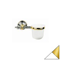 Стакан Stil Haus Giunone G10(04) белый/золото