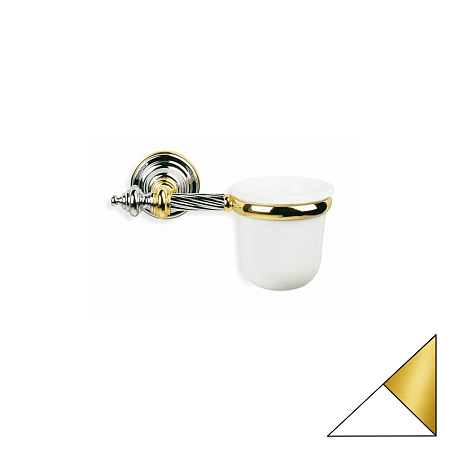Стакан Stil Haus Giunone G10(04) белый/золото