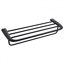 Полка для полотенец ABBER Nord AA1554B черный матовый Полка для полотенец ABBER Nord AA1554B черный матовый