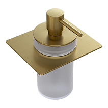 Дозатор для жидкого мыла Boheme Space 10966-MG-DISP для полки, золото матовое Дозатор для жидкого мыла Boheme Space 10966-MG-DISP для полки, золото матовое