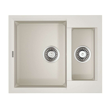 Кухонная мойка Omoikiri Sakaime 60-2-WH 50x60x21 белый