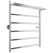 Полотенцесушитель водяной Стилье Универсал-54 80х60 с полкой, хром