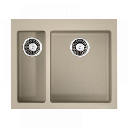 Кухонная мойка Omoikiri Bosen 59-2-SA 59х50 бежевый