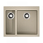 Кухонная мойка Omoikiri Bosen 59-2-SA 59х50 бежевый - фото 1