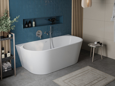 Акриловая ванна BelBagno BB710-1500-750 150x75 белый