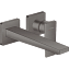 Смеситель Hansgrohe Metropol 32526340 для раковины, настенный, шлифованный черный хром - фото 1