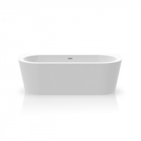 Акриловая ванна Knief Fresh Wall 0100-231 180x80 пристенная, белый