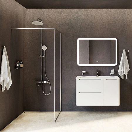 Душевая стойка IDDIS Shelfy SHESBBTi06 хром