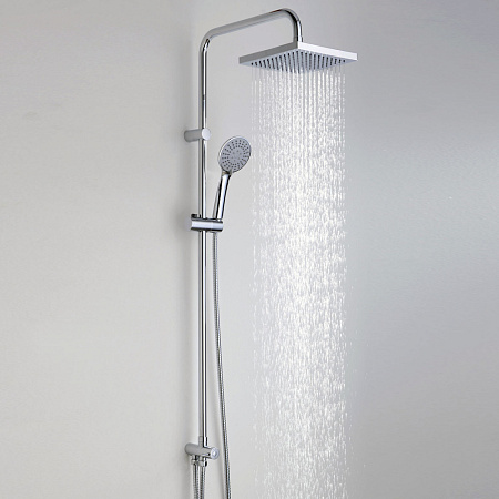 Душевая стойка WasserKRAFT A017 хром